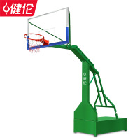 健伦篮球架标准成人户外移动平箱篮球架一对(咨询安装)