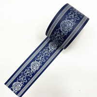 未易 防水自粘彩色花边宽6cm*长30m