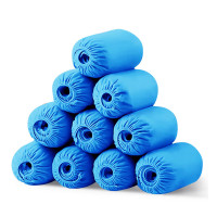 未易 一次性鞋套无纺布鞋套 5克加厚15*40cm 100只/袋