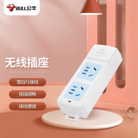 公牛(BULL) 插座新国标/插排/无线/自行接线/无插头无电源线 [2位无开关无线]GN-A02