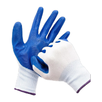 鸣固 劳保手套 涂胶皮浸胶手套 舒适透气手套 1双[可定制]KW345847