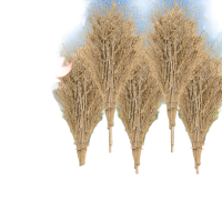 鸣固 大扫把 竹扫把[五把装]大号笤帚扫帚 环卫马路物业柏油道路 老枝无叶 4斤款KW843841