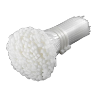 鸣固 MGH1624尼龙扎带 自锁式扎带线路捆扎带 白色5*250mm 250条/包 尼龙扎带250×5