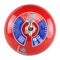 淮海 悬挂灭火器 悬挂式干粉灭火器 自动灭火球灭火弹5公斤