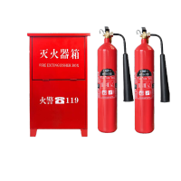 淮海 二氧化碳灭火器3公斤组合[2具灭火器+1具箱子] 分开发货