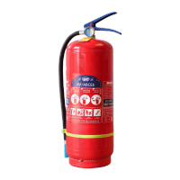 淮海 手提式干粉灭火器 消防器材车载家商用灭火器消防器材6公斤[新国标]