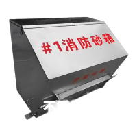 淮海 不锈钢消防沙箱脚踏式304不锈钢 1 立方(2.0厚度)KM950506