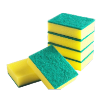鸣固 加密海绵擦 洗碗海绵擦 百洁布 清洁刷海绵 11*7*3cm 5个