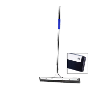 鸣固 地刮水刮刮水器不锈钢直杆双片EVA泡沫1.2mm*75cm 工厂卫生间扫水擦玻璃瓷砖地板地面KW813879