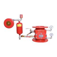 鸣固 法兰款DN150 ZSFZ型湿式报警阀 消防压差阀沟槽报警阀AYK-021