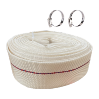 鸣固 防汛农用水带高压水带浇菜灌溉浇水防冻帆布水管软管水带20米 3寸口径