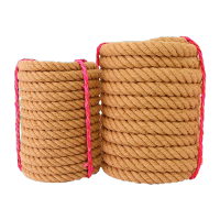 鸣固 防汛物资麻绳 工业麻绳黄麻绳子 粗细麻绳物流麻绳 12mm(50米/捆)