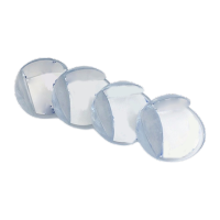 鸣固 透明防撞护角 圆形护角 桌角包边柜子角玻璃茶几保护角 10个