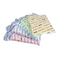 鸣固 无尘打印纸 A4彩色洁净纸净化打印纸A4绿色 250张KW566859