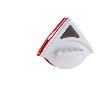 鸣固 ZJ4871高楼擦窗神器 双层中空玻璃擦玻璃清洁工具 红/咖啡色三角15-24mm普通双层玻璃 KW710681