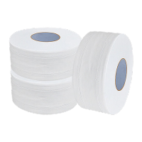 鸣固 大卷纸厕纸卫生纸酒店商用大盘纸厕所纸巾卷筒纸整箱 400克/卷 三层加厚 整箱12卷