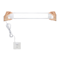 鸣固 直插式LED灯 20w 灯管长0.6米,线长1.5米 白光