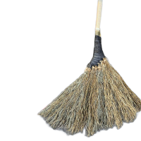 鸣固 环卫大扫把马路物业竹扫把 柏油路清扫竹柄大号笤帚 硬枝竹扫把1.5米KW818157