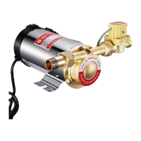 鸣固 全自动增压泵 热水全屋自来水加压泵微型管道水泵 280W自动增压泵