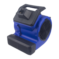 鸣固 去除湿气 铜电机2800W冷热两用自然风 三挡调速 KW918342