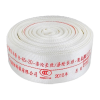 鸣固 消防水带消防验收农业高压加厚耐磨水带 8-65-20单水带 KW078538