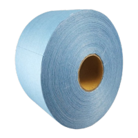 鸣固 无尘擦拭纸 除尘纸 吸油纸 卷筒工业擦拭纸 大卷纸 工业洁净纸200*380mm 蓝色(500张/包)