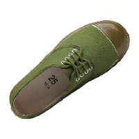 鸣固 解放鞋 耐磨透气低帮劳保鞋 黄胶防滑工作鞋 43码CW963025