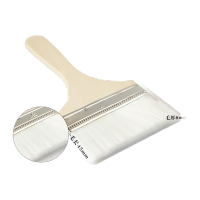 鸣固 水性毛刷 除尘细毛刷 调料刷 水性漆专用刷 水丝刷5寸CW231907