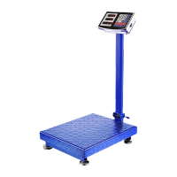 鸣固 电子秤 称重电子秤 液晶屏电子台称工业电子仪器 多功能便携加厚折叠电子秤 300kg 数码红字