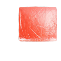 鸣固ZJ3944 一次性台布 一次性高档仿丝绸款红色台布 160cm*160cm 10片装