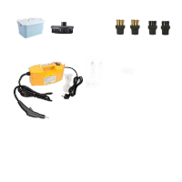 鸣固 高温高压蒸汽清洁机洗车机商用空调厨房油烟机清洗机消毒工具 3000w小金刚(带照明) 黄色