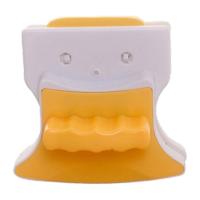 鸣固 ZJ4876刮玻器双层擦玻璃神器高层清洁可调磁双面擦窗器 橘黄色四方15-24mm普通双层中空玻璃