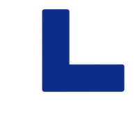 鸣固 5S管理地贴 L型定位贴工厂车间桌面地面4角定位标示贴 磨砂L型蓝色 定位贴30×10 PVC L型100只