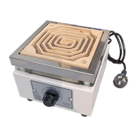 鸣固 220v万用电炉电炉单联双联四联六联多联实验封闭式电热炉 带炉盘 1KW KW776877