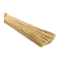 鸣固 LC8328清洁刷高粱刷把 金丝苗手工艺锅刷软刷 炊帚洗锅洗碗饭帚刷子 硬刷24cm 两个装