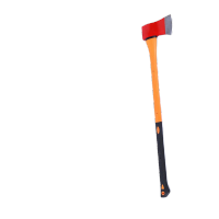 鸣固 消防斧头 消防应急逃生破门斧 多功能美式破拆斧 90CM 纤维手柄破拆工具