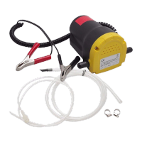 鸣固 直流小柴油泵AC-P2 自吸抽油泵汽车柴油泵机油泵电动润滑油齿轮油泵 12V迷你单泵