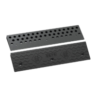 鸣固 马路牙子台阶垫 斜坡垫板 橡胶塑料路沿坡汽车台阶上坡100*25*9發字实心路沿坡