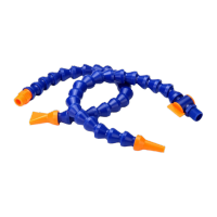 鸣固 万向管冷却管万向管竹节管塑料蛇形管可调节 圆嘴塑料 2分300MM带开关