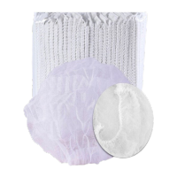 鸣固 WQ5181一次性帽子头套无纺布帽子条形帽防尘防污帽头套 100只