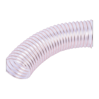鸣固 防汛PU聚氨酯高伸缩风管 PU钢丝软管 pu吸尘管通风伸缩管 壁厚0.4mm 内径80mm