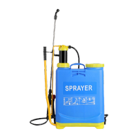 鸣固ZJ6780 手压喷雾器 手动气压农用果树背负式打药机 打农药消毒园林喷壶喷雾器 20L塑料单管KW802671