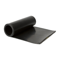 鸣固 黑色绝缘胶板绝缘胶垫 绝缘毯 配电房用高压绝缘垫绝缘地板10KV 1m*10m*3mmCW028910