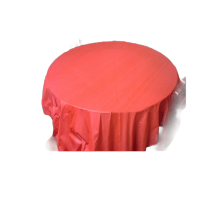 鸣固ZJ3939 一次性台布 一次性塑料桌布红色塑料台布 220cm*220cm 10片装