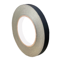 鸣固 醋酸胶带 液晶屏排线线束固定电器胶带 有底纸 黑色15mm*30m/卷KW085466