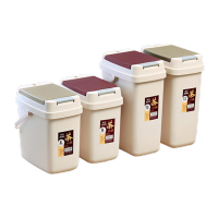 鸣固 ZJ5628塑料茶渣桶 排水桶 茶具配件 时尚茶水桶小号 26*16*28.8