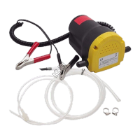 鸣固 直流小柴油泵AC-P2 自吸抽油泵汽车柴油泵机油泵电动润滑油齿轮油泵 12V迷你单泵KW260539