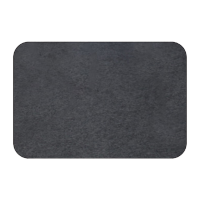 鸣固 书桌地垫办公椅垫转椅垫木地板保护垫免胶自粘防滑地垫 深灰 90*120(方形)