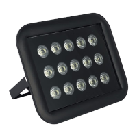 鸣固 安防监控LED外置补光灯 停车场车牌识别交通违章光控红外补光灯 12W 220V内置光敏延长