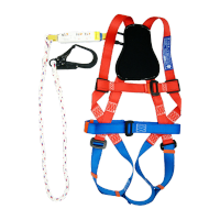 鸣固 安全带 防坠落欧式五点式安全带 高空作业防坠落安全绳带 欧式五点式KW153741
